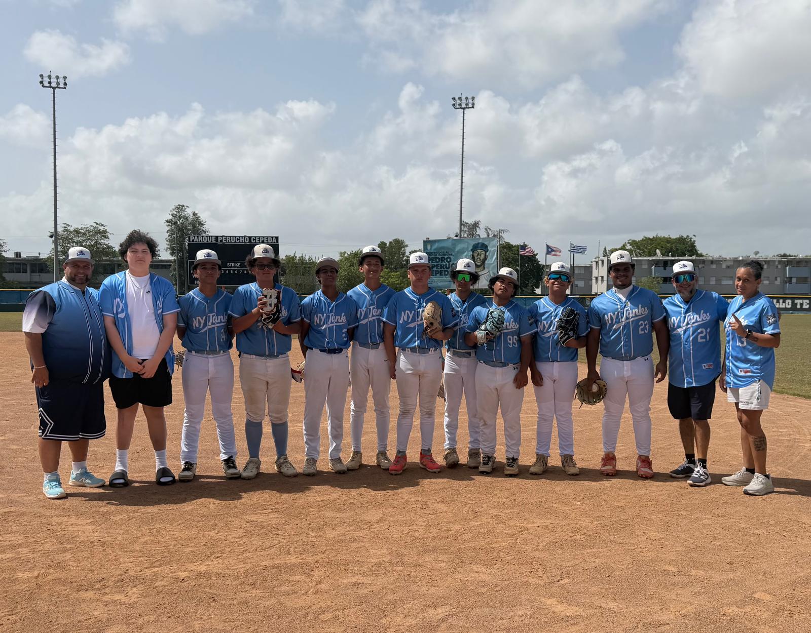 NY Tanks team in Puerto Rico